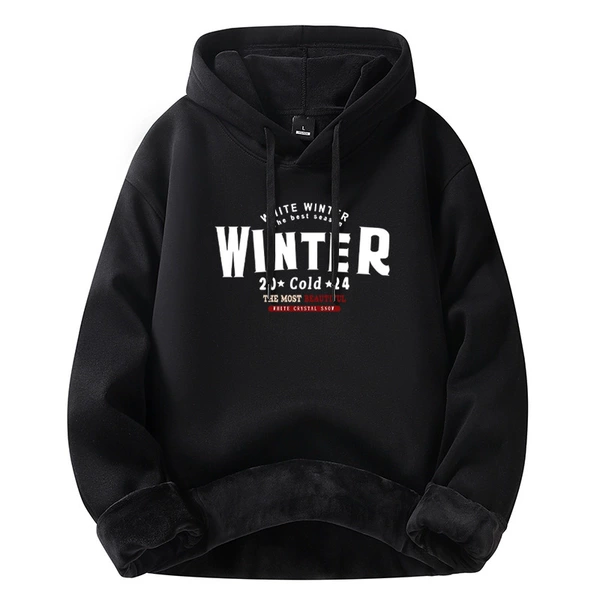 Hooded black [velvet]-WLNTER