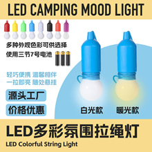 TY-6088便携户外野营灯露营灯LED拉线灯吊灯小夜灯创意复古氛围灯