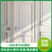 欧式pu线条雕花平线背景墙门框线条法式仿石膏线麻花墙裙线边框线