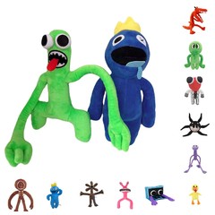 跨境新品彩虹夥伴公仔rainbow friends遊戲周邊毛絨玩偶玩具禮物