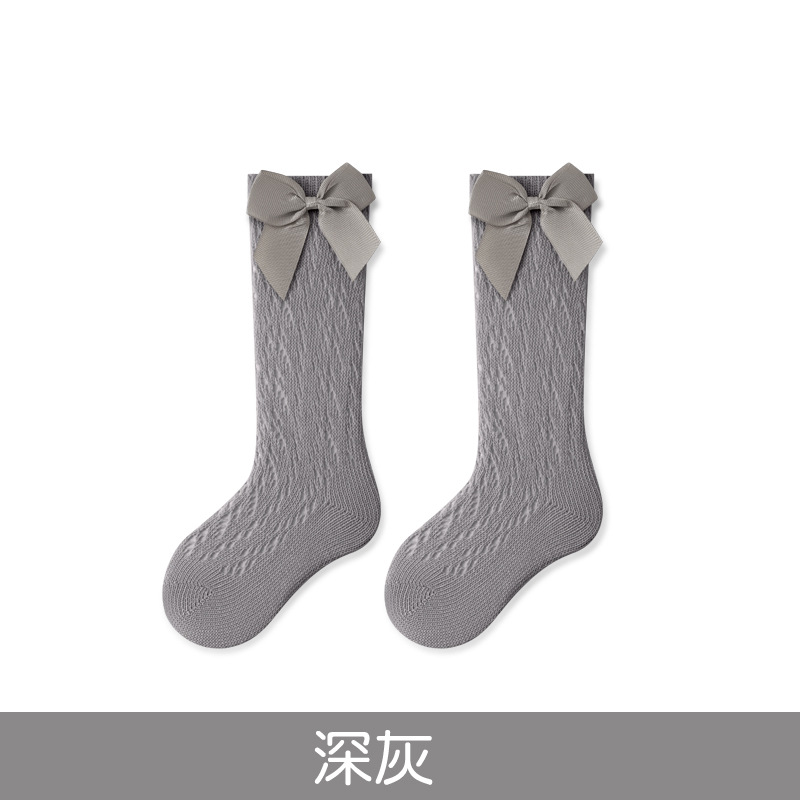 Nuevo anillo de verano arco calcetines de media pantorrilla calcetines para niños españoles calcetines de malla transpirable para bebés calcetines para bebés