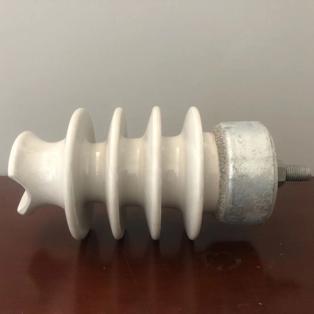 线路柱式瓷绝缘子R12.5ET125N（57-1）电瓷绝缘子陶瓷瓷瓶