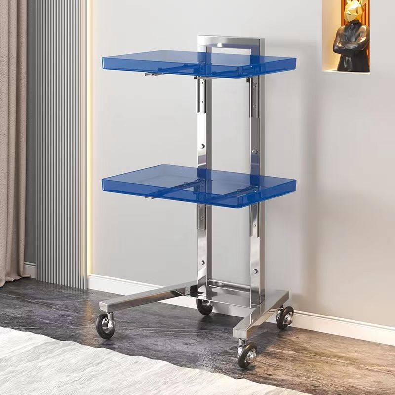 투명블루아크릴+스테인리스선반*공식규격-82x40x28cm*기타*기타*기타