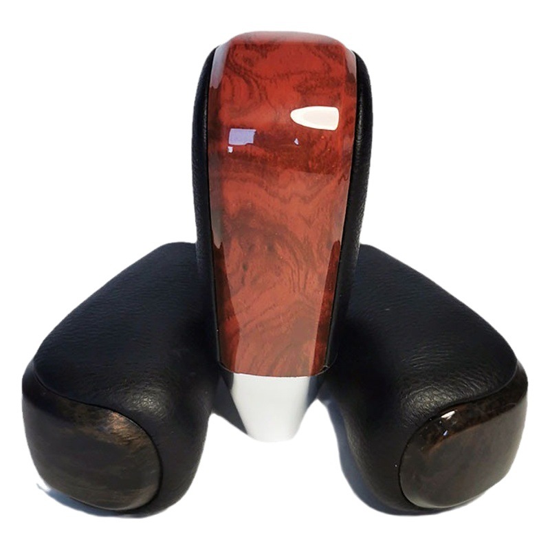 Palanca de cambios automática con acabado en madera para Land Cruiser 08-21, piezas originales de exportación del fabricante, en stock. image 1