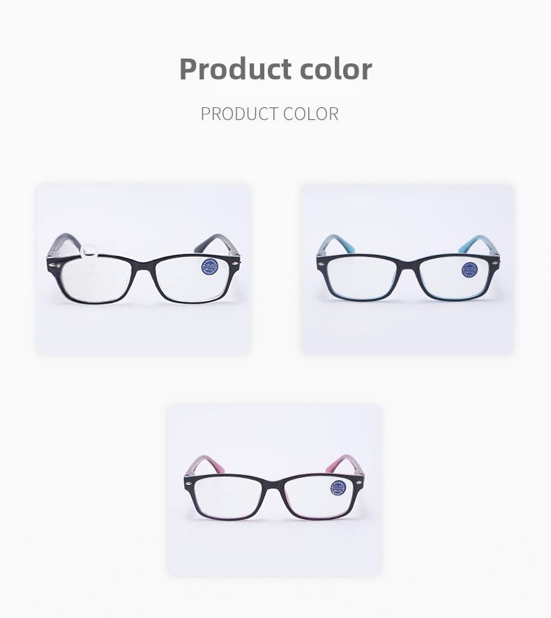 New reading reading glasses fashion unisex PC spring leg full frame stall wholesale middle-aged and elderly glasses_voghion.com