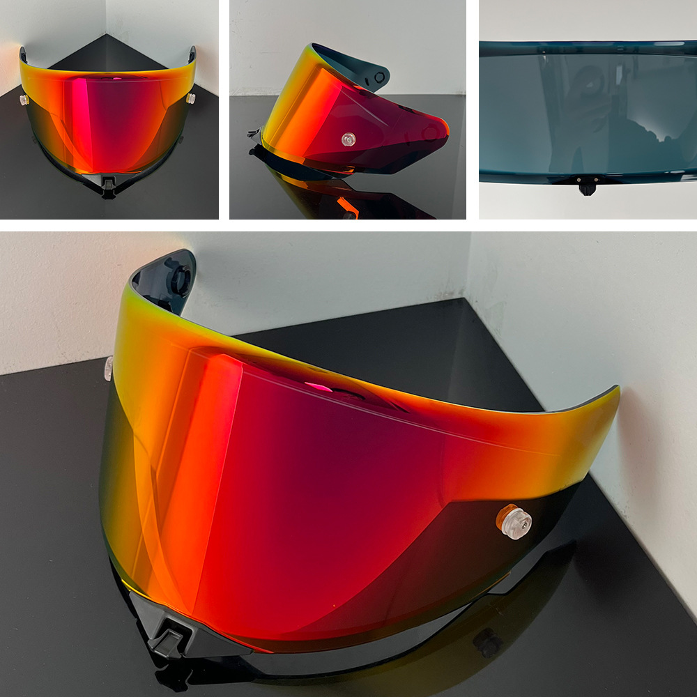 Tt-Revo Helmet Lens Full-Face Helmet Sun Protection Mirror-Coated Day and Night Universal Ttr Mirror Motorcycle Helmet Accessories