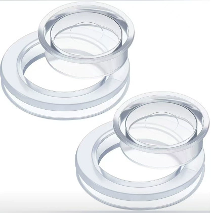 Кольцо для зонта с отверстием для зонта с крышкой, силиконовая прозрачная заглушка для зонта, крышка для уличного садового стола, кольцо для зонта