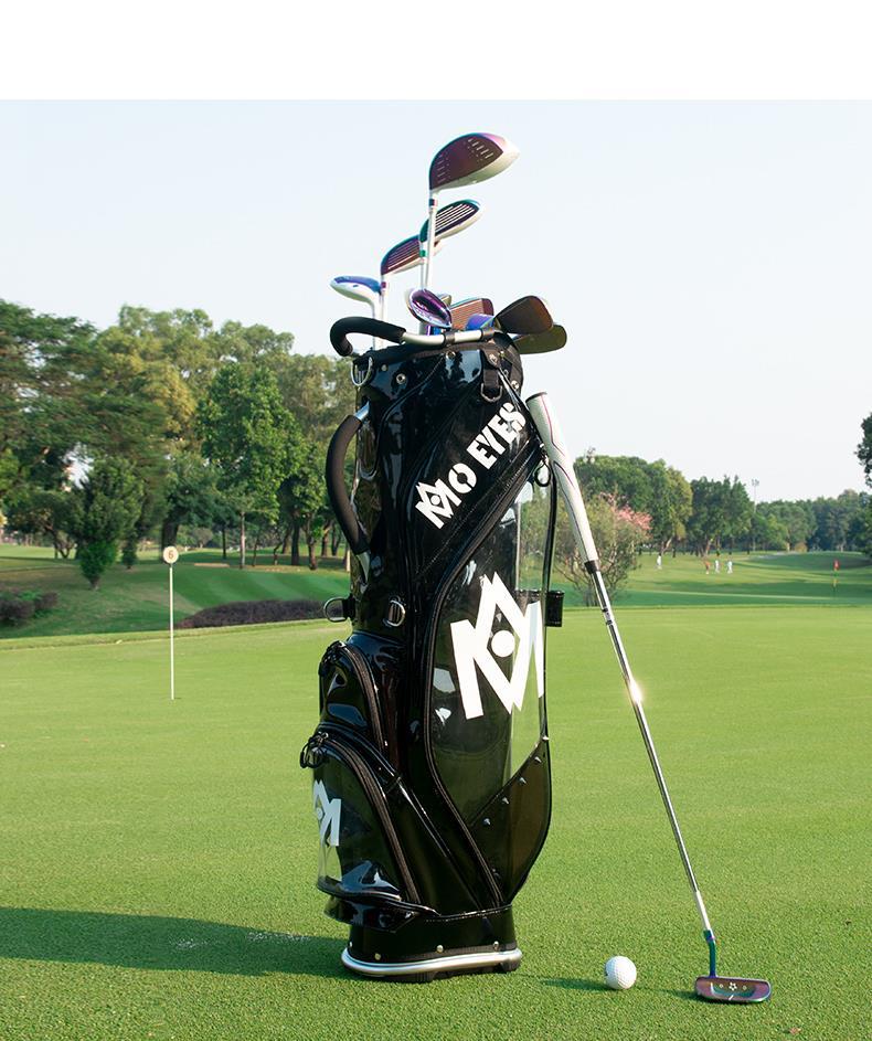 Túi đựng gậy golf trong suốt Moyes chất liệu TPU chống nước, kích thước 128x21x33 cm — M22QB04-Đen, M22QB04-màu trắng chi tiết 8