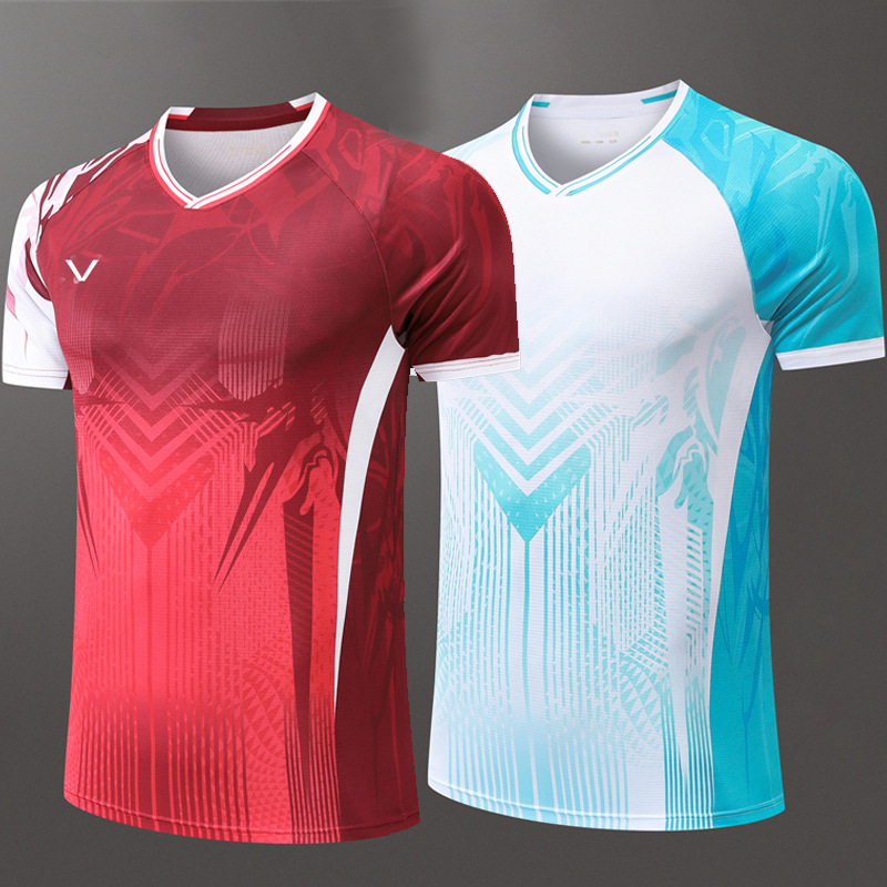 New Badminton Uniforms for Men and Women, Breathable Volleyball Uniforms, Summer Student Kidsren's Tennis Uniforms, Competition Uniforms, Quick-Drying 2202