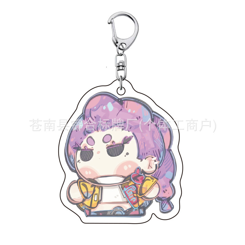 Kpop 魔女狩りグループ周辺アクリルキーホルダーペンダント学生スクールバッグ高見えかわいい装飾的な小さなギフト|undefined