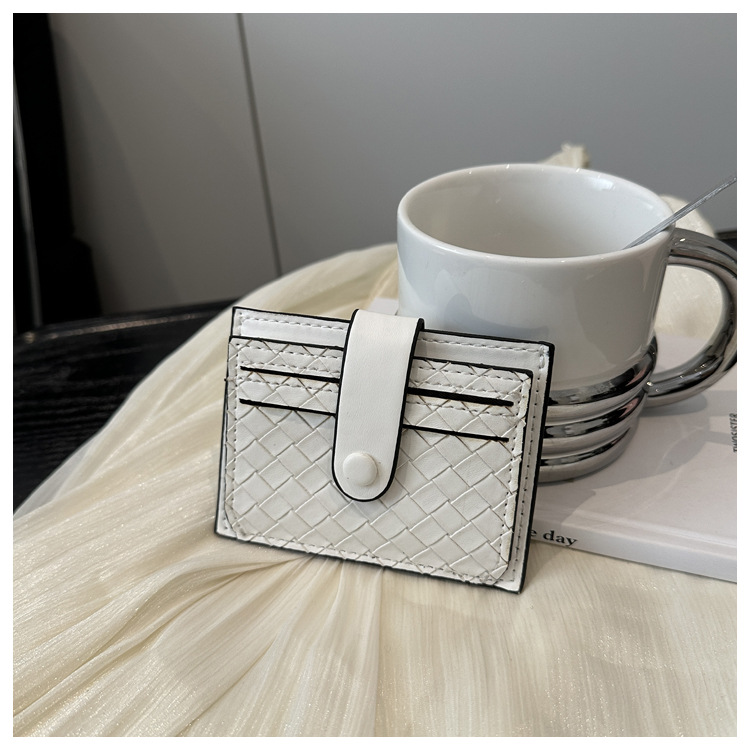 33g Weight Polyester Lining Material Magnetic Buckle Closure Type / Strap Type Card Holder Bags Type Daily Occasion PU Material Solid Color Pattern All Seasons Season Unisex Gender Basic, Classic Style Style Square Shape Unisex Solid Color PU Magnetic Buckle Card Holders 16