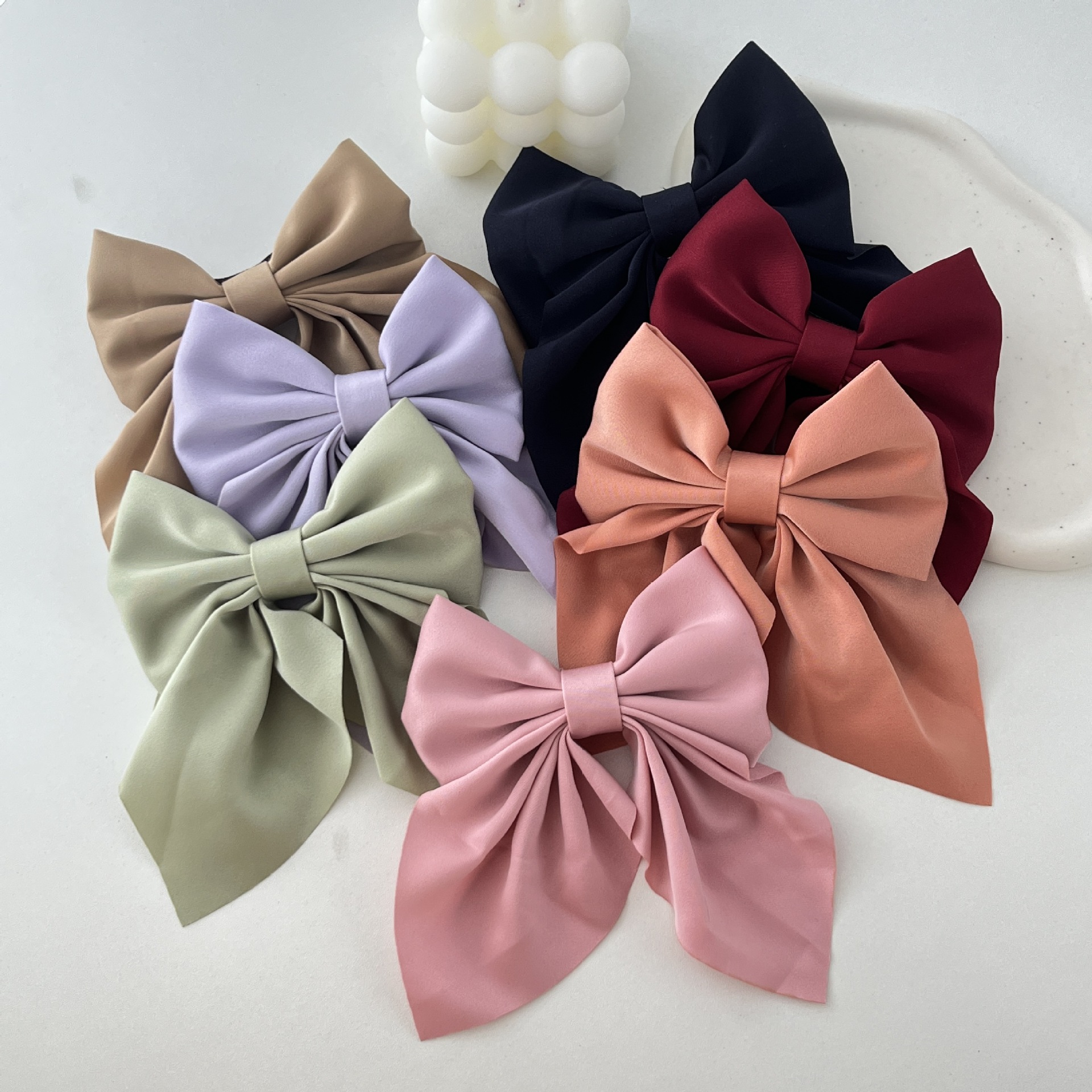 Women's Sweet Bow Knot Cloth Hair Clip display picture 15