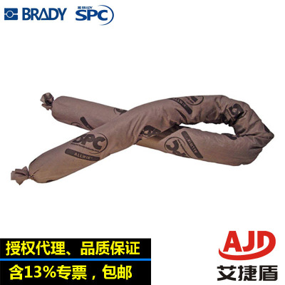 Американские химикаты Brady SPC, длинный адсорбционный мешок, адсорбционная хлопчатобумажная лента AW124/430/412, маслопоглощающая и поглощающая жидкость веревка