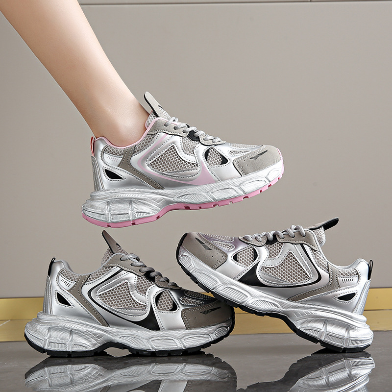 2024 Spring and Autumn New Style Increased Mesh Breathable Dad Shoes…