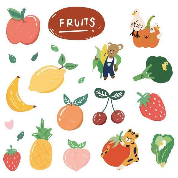 21 과일과 야채 투명