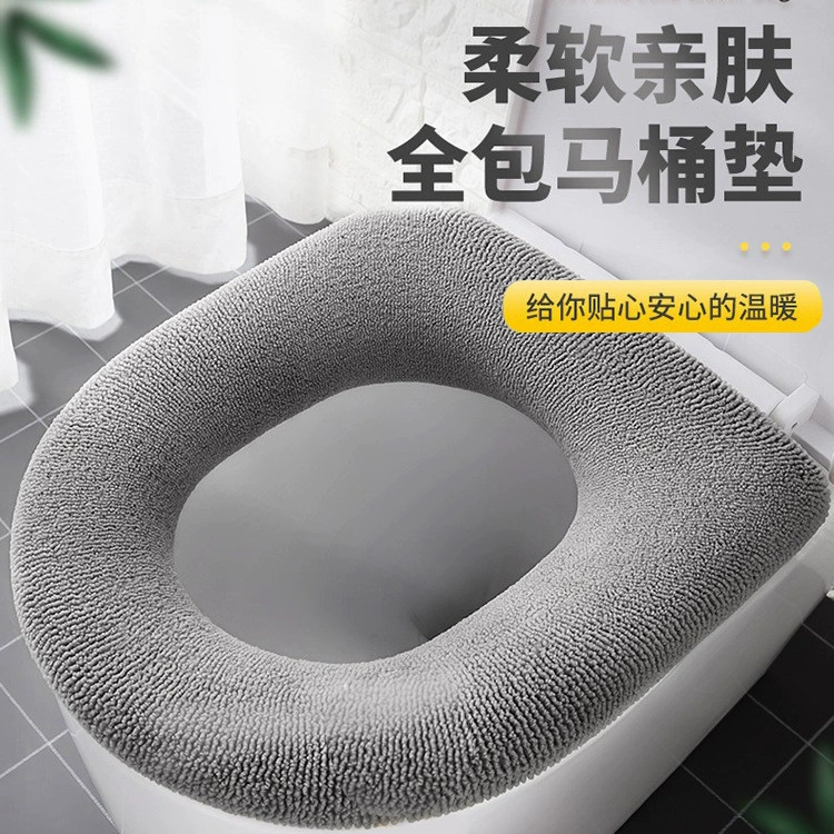 Бытовая Вязаная Туалетная Подушка Туалетная Крышка Обычная Узор Туалетная Подушка Оптовая Туалетная Подушка Туалетная Прокладка