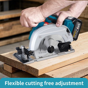 Snooker 5inch Lithium Brushless Marble Electric Circular Saw Portable Tile Cutter Hand Push Saw for Woodworking