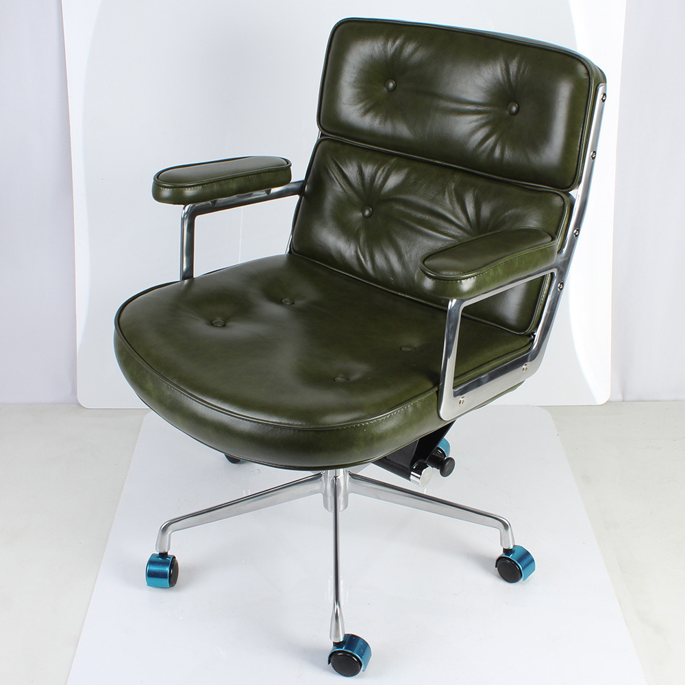 Silla de diseño de silla de oficina IMS silla de computadora giratoria elevable sofá jefe de piel de vaca