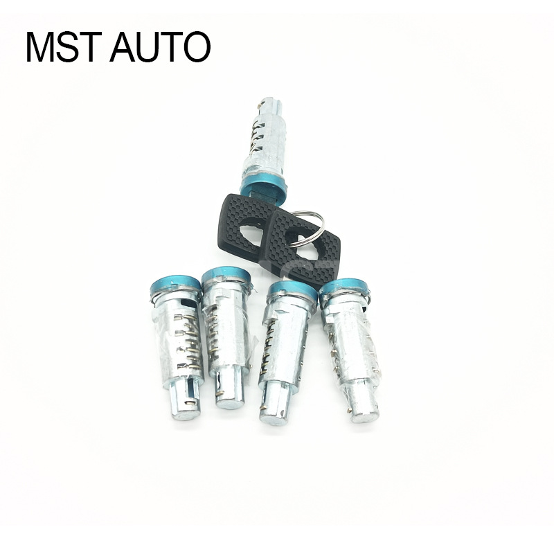 6707600205 cilindro de la cerradura de la ignición de Mercedes-Benz 2 llaves 5 cuerpos de la cerradura A6707600205