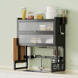 仓储货架;厨房置物架;组合衣架