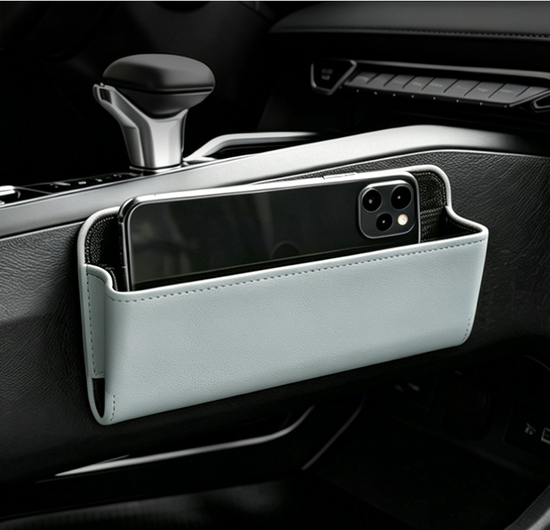 Car storage bag, car organizer, multifunctional card and glasses storage bag, car dashboard storage box