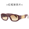 Human head, sunglasses, trend glasses solar-powered suitable for men and women, new collection, European style