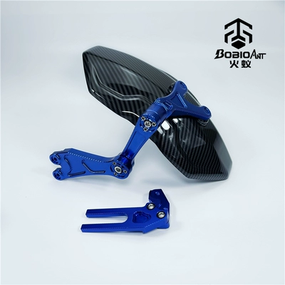 Electric vehicle fender: N1S M+ Rear Fender Modification - second-generation-fender-universal-type-blue