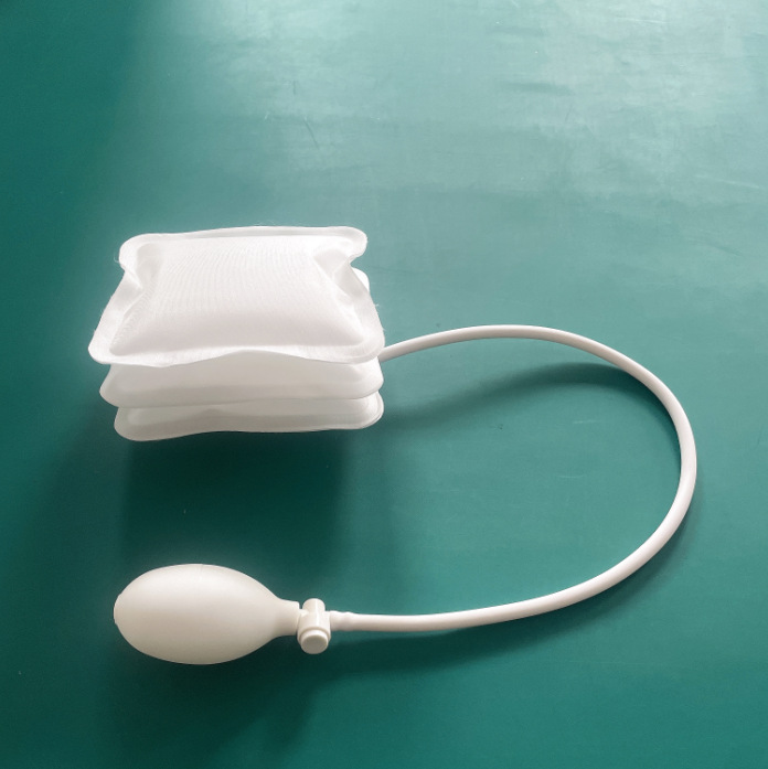 气囊腰椎舒缓器顶腰板腰椎枕TPU复合布气袋护腰减压神器充气式