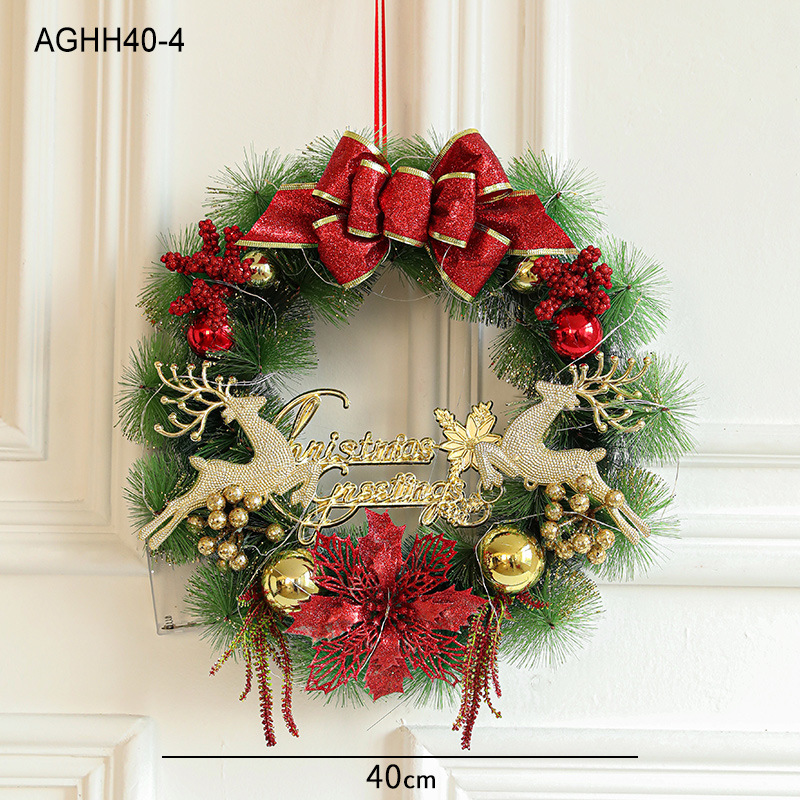 Nueva guirnalda de Navidad cifrada, guirnalda luminosa, ventana, puerta, pared, decoración, decoración, decoración, decoración, decoración