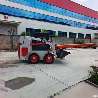 微型履带式运输车一机多属具滑移装载机 多功能四驱小型铲车