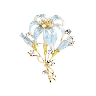 Niche Design Enamel Corsage — Yaxa sancaqları