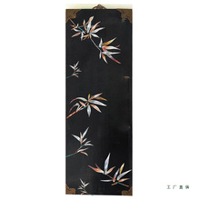 重磅推出烧箔水移画大盟螺钿玄关衣柜橱柜家用装饰柜玻璃镜子贴画