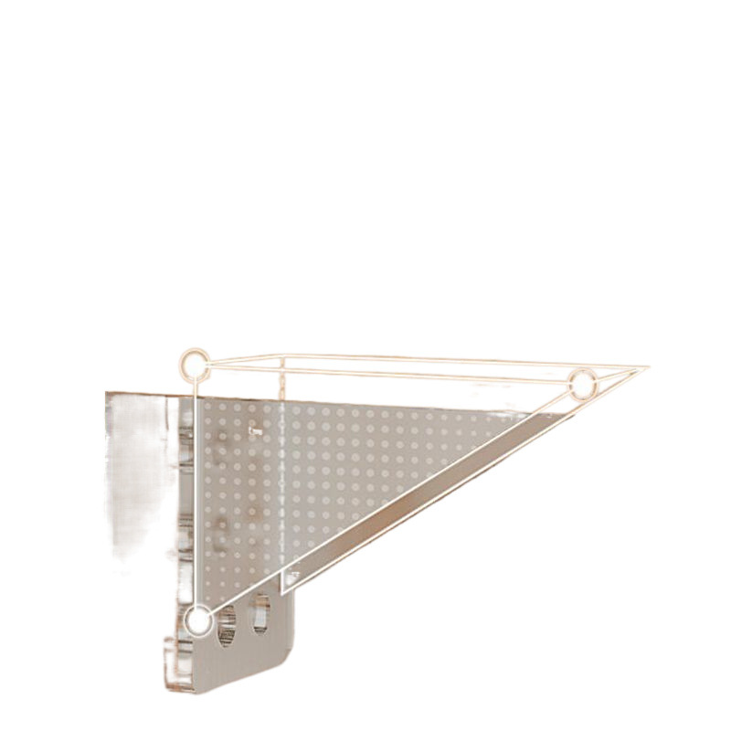 (2개) 파티션 고정 지지층 판 지지대 시트 비 천공 홀더 계층화 된 지지대 오버 사이즈 파티션 플레이트지지 캐비닛 플레이트 지원