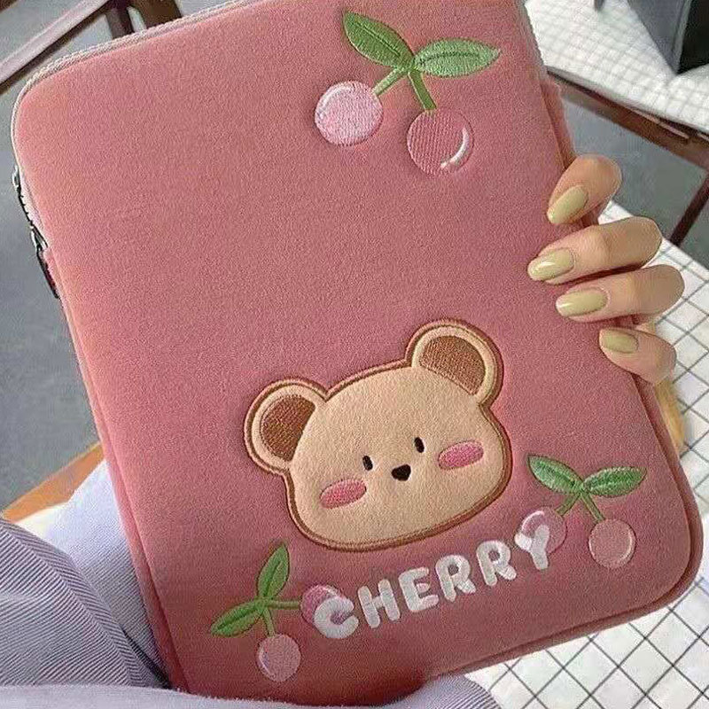 (2개) 태블릿 PC 내부 가방 IPADPRO11 인치 저장 가방 여성 노트북 13 | 14 인치 컴퓨터 보호 커버에 적합