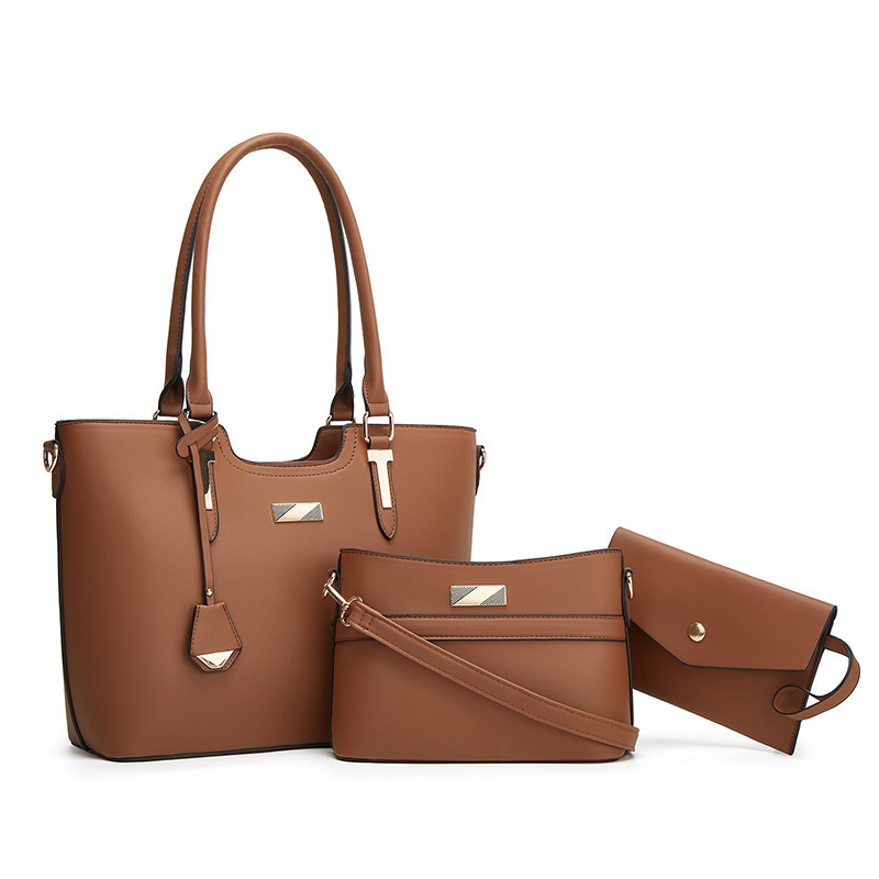Women's bag, elegant mother-daughter three-piece set, both stylish and practical, handbag for cross-border wholesale Women's bag, elegant mother-daughter three-piece set, both stylish and practical, handbag for cross-border wholesale