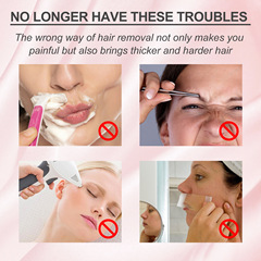 OUHOE Peach Hair Removal Cream - Gentle, Non-Irritating Cleansing Facial & Lip Hair Removal Cream