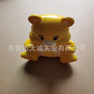 树脂工艺PU慢回弹家居客厅创意装饰品高弹模内发泡柔软减压玩具