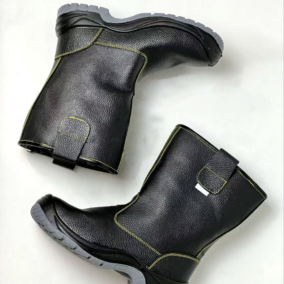 安全靴劳保鞋 真皮防刺防砸抗寒防滑劳保靴子