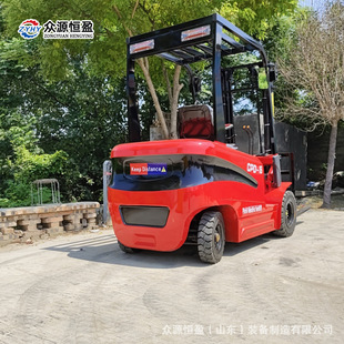 Fully Electric Forklift Stacker, New Energy Electric Four-Wheel Forklift, Small Handling Truck