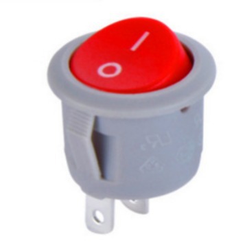 供应船型开关上圆下方LED灯10A 16A 20A 船型红色蓝色黄色绿色