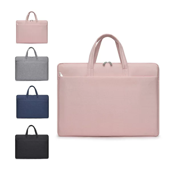 Lightweight laptop bag 14-inch 15.6-inch Oxford cloth briefcase ipad storage bag logo