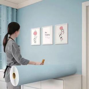 50 m large roll waterproof wallpaper self-adhesive bedroom warm living room background wall 3D three-dimensional self-pasted wallpaper dormitory home