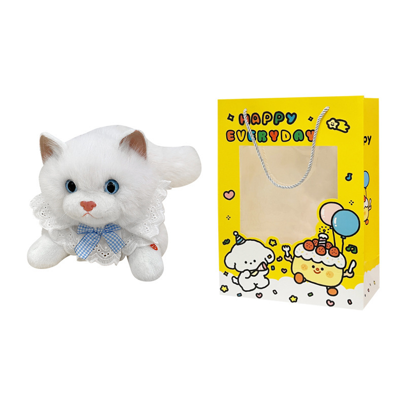 仿真布偶猫咪玩偶会叫毛绒玩具公仔睡觉抱枕安抚娃娃女生生日礼物|undefined
