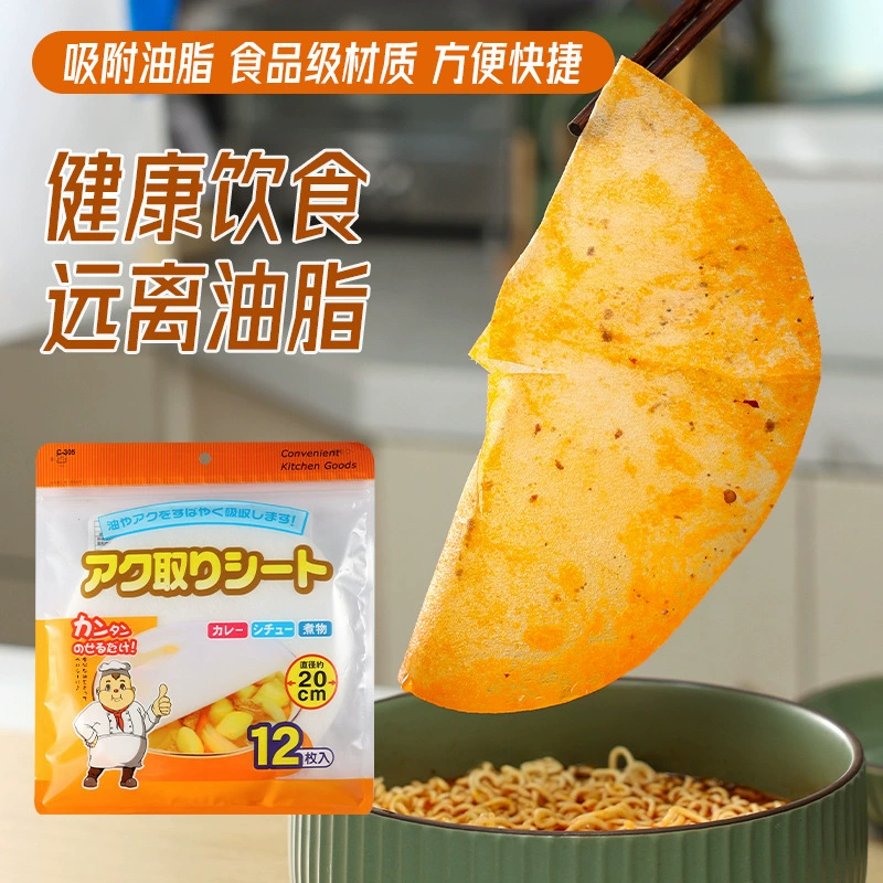 Спотовые пищевые супы, впитывающие масло, бумага для кухни