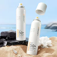 Отбеливающий солнцезащитный спрей SPF50 для осветления кожи без поддельного белого высокого солнцезащитного крема маленькая желтая шляпа оптом