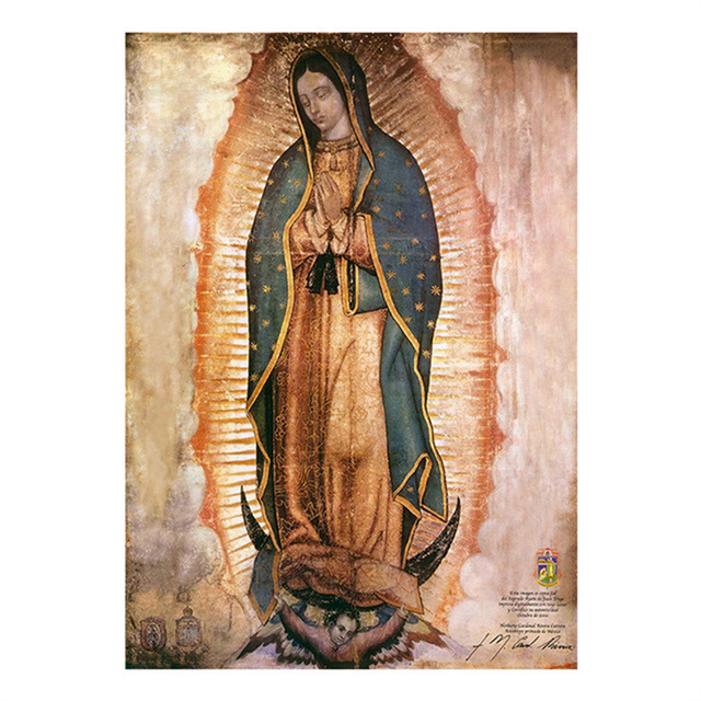 Pintura en color arte Buda lienzo mural póster mural arte dormitorio sala de estar decoración moderna