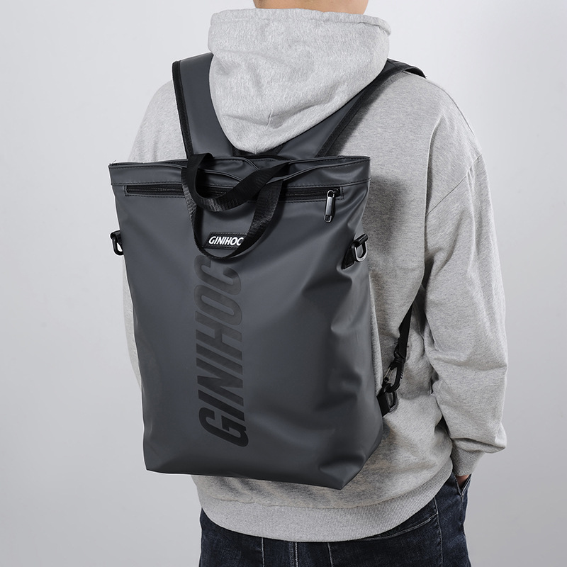 多功能防水双肩包背包男士户外旅行背包韩版大学生书包跨境背包男|ms