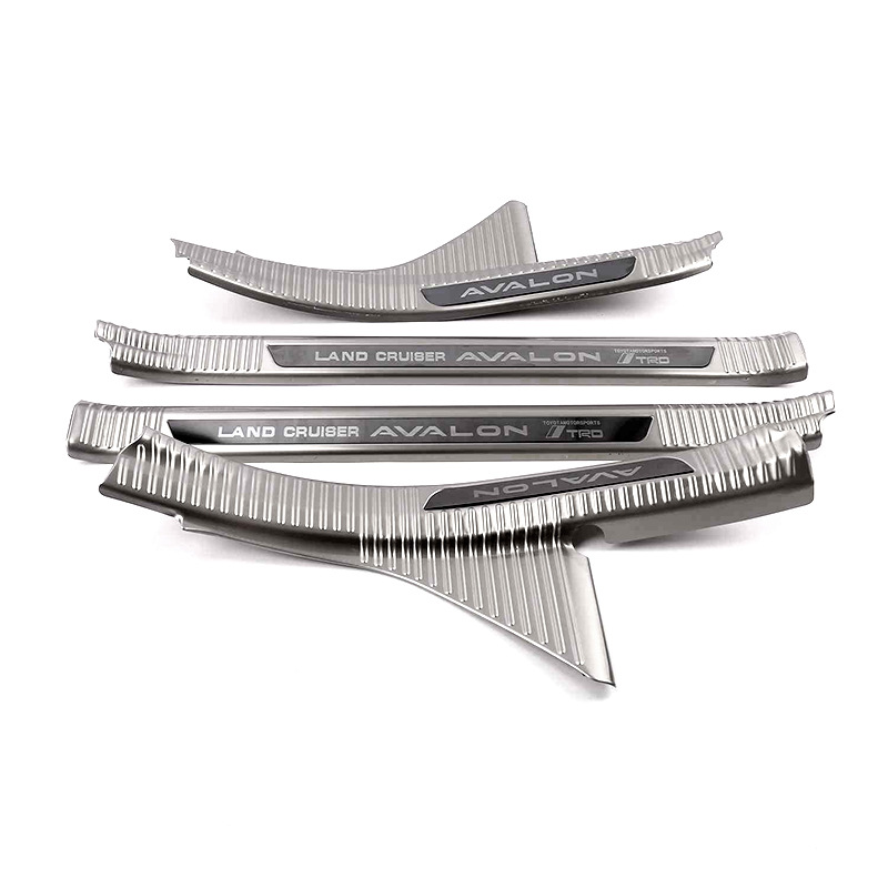 Suitable for 19 Toyota Avalon Stainless Steel Door Sill Strips Modified Welcome Pedal Trunk Rear Guard Tailgate