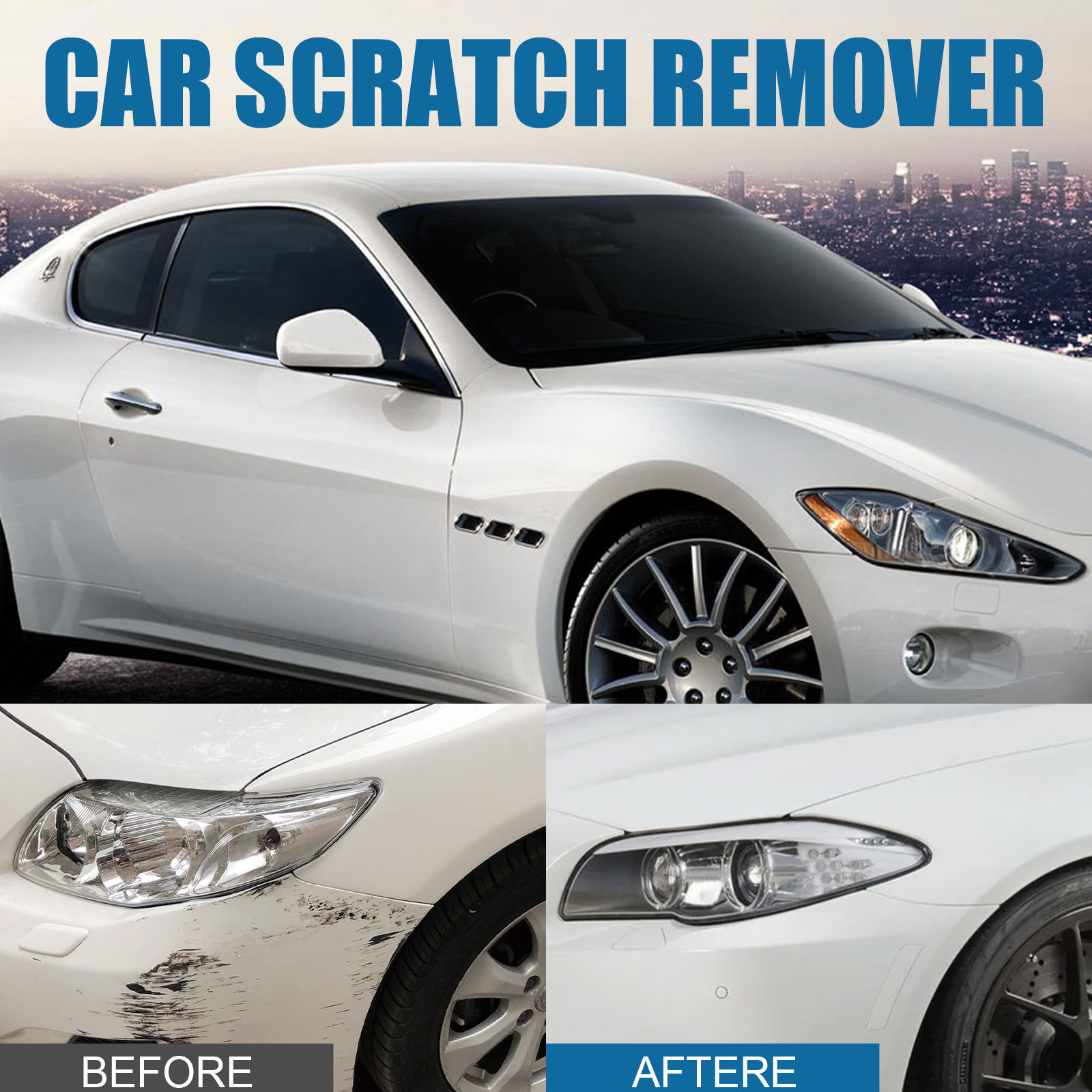 Crème fir d'Reparatur vu Kratzer am Auto Reparatur vu Kratzer am Lack Lackpoléierung Renovatioun Ënnerhalt Pfleeg_voghion.com