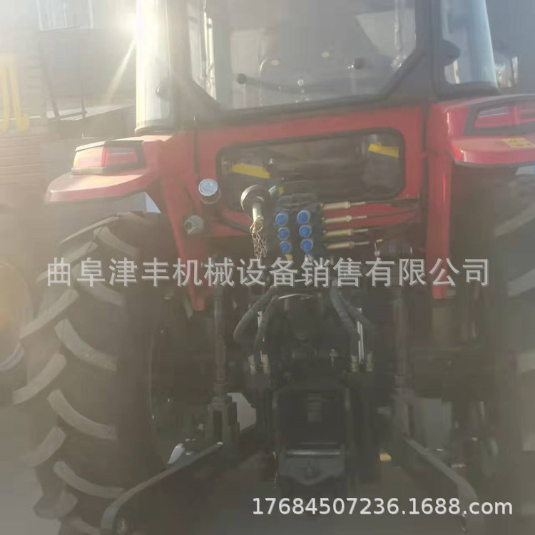 雷沃504补贴拖拉机 四轮旋耕起垄拖拉机 大桥高压共轨904打地机